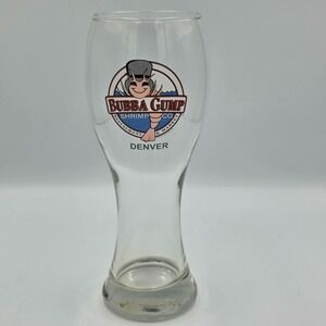 Bubba Gump Shrimp Co - DENVER Souvenir Pilsner Beer Pint Glass Collectible
